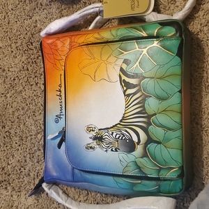 NWT Anuschka crossbody bag